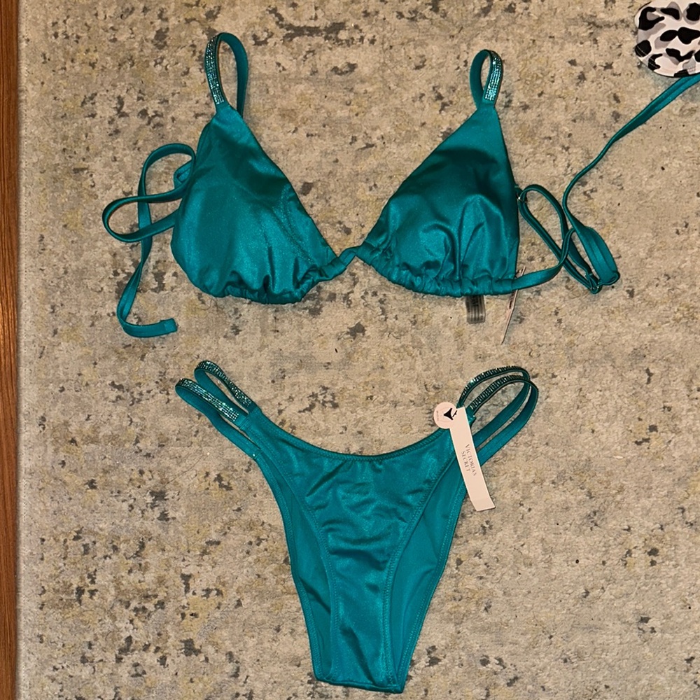 Teal Bikini Set